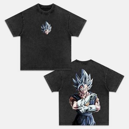 UNISEX ANIME INSPIRED VINTAGE TEE丨DRAGON BALL-[DS]