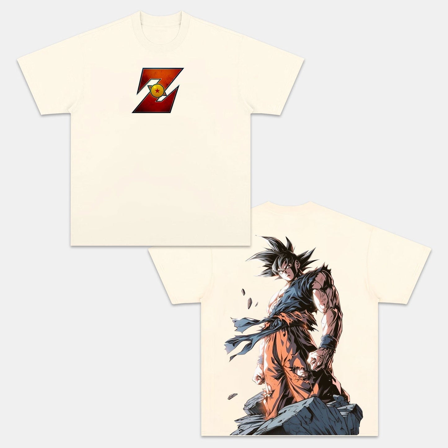 UNISEX ANIME INSPIRED VINTAGE TEE丨DRAGON BALL-[DS]