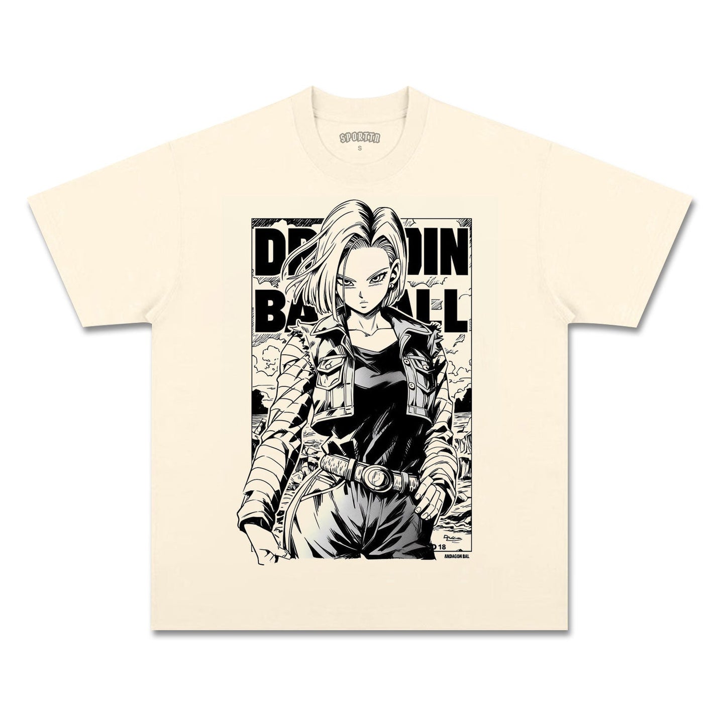 UNISEX ANIME INSPIRED VINTAGE TEE丨DRAGON BALL-[FRONT]