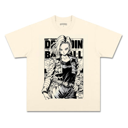 UNISEX ANIME INSPIRED VINTAGE TEE丨DRAGON BALL-[FRONT]