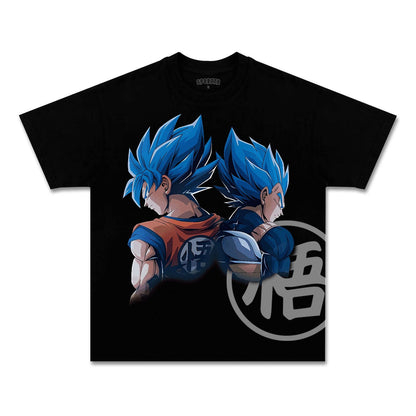 UNISEX ANIME INSPIRED VINTAGE TEE丨DRAGON BALL-[FRONT]