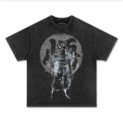 UNISEX ANIME INSPIRED VINTAGE TEE丨DRAGON BALL-[FRONT]
