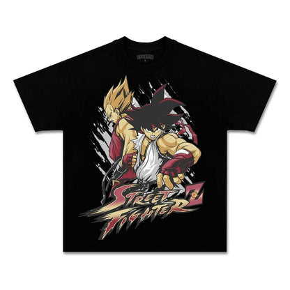 UNISEX ANIME INSPIRED VINTAGE TEE丨DRAGON BALL-[FRONT]
