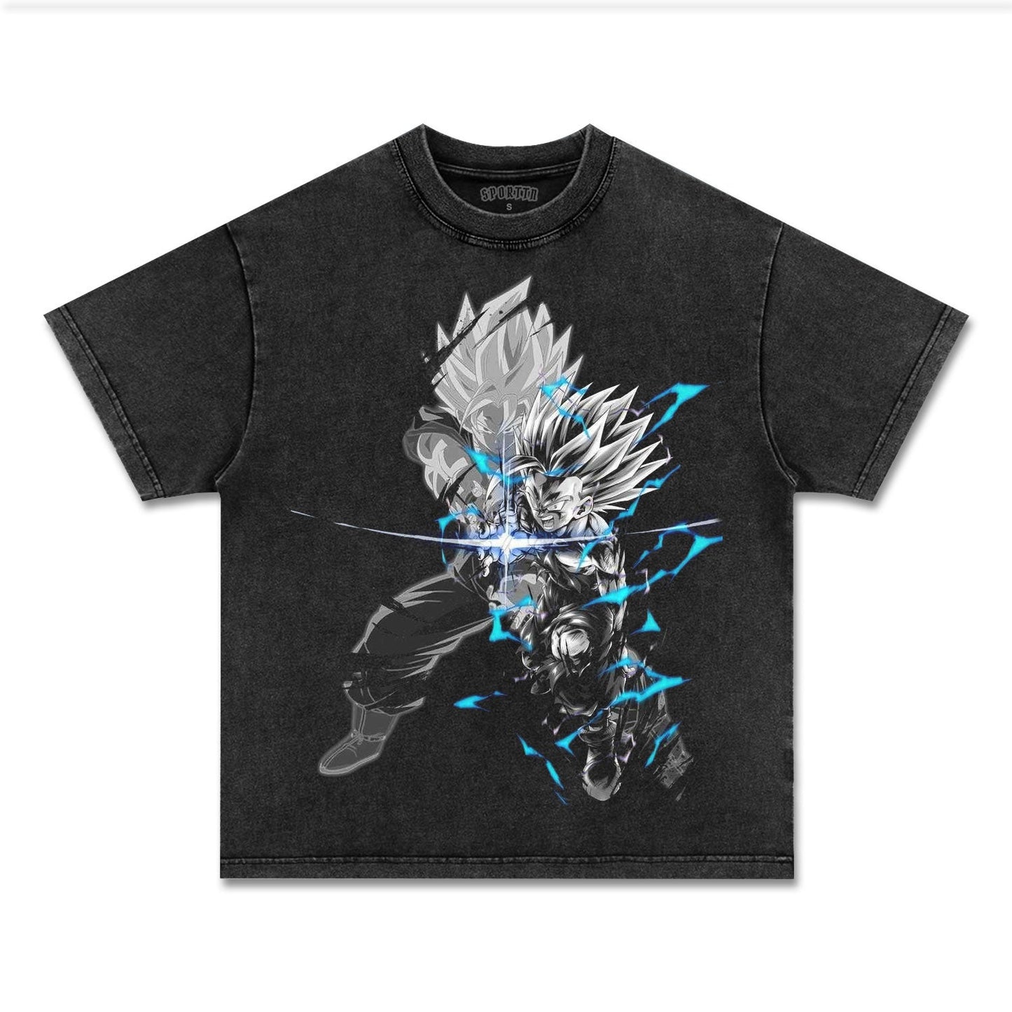 UNISEX ANIME INSPIRED VINTAGE TEE丨DRAGON BALL-[FRONT]