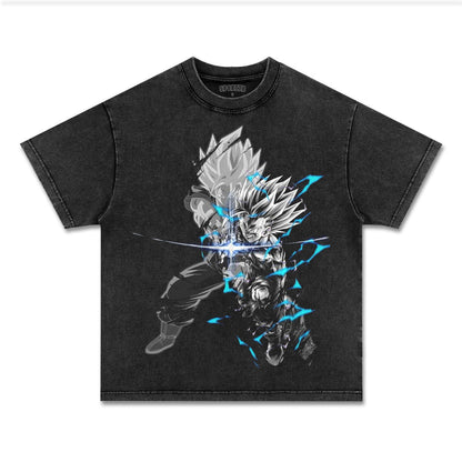 UNISEX ANIME INSPIRED VINTAGE TEE丨DRAGON BALL-[FRONT]