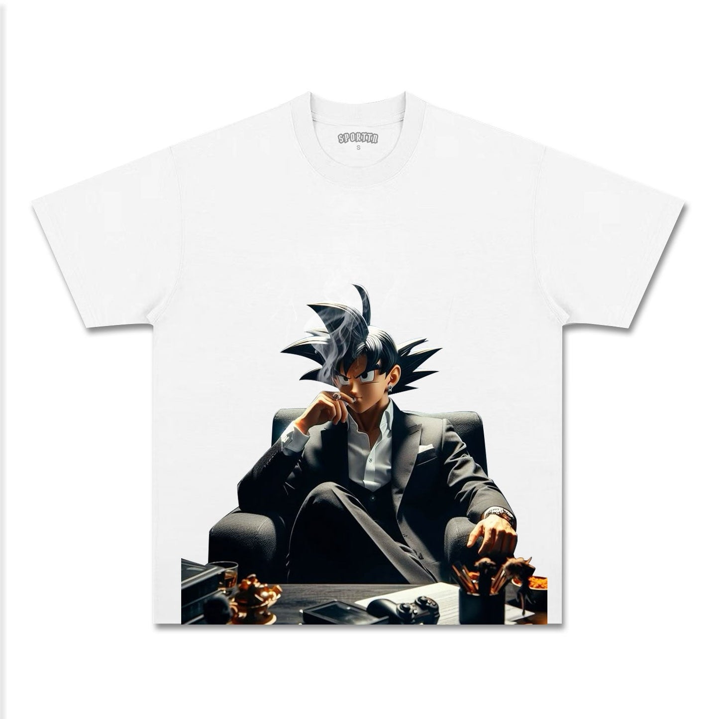 UNISEX ANIME INSPIRED VINTAGE TEE丨DRAGON BALL-[FRONT]