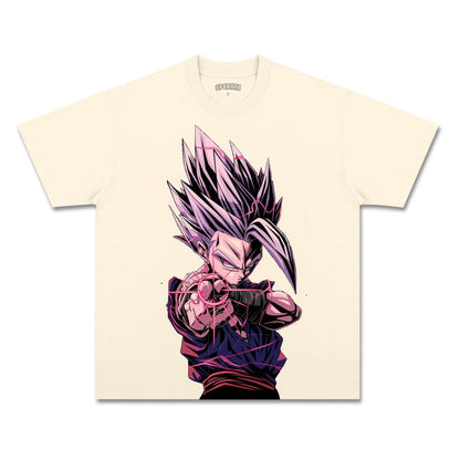 UNISEX ANIME INSPIRED VINTAGE TEE丨DRAGON BALL-[FRONT]