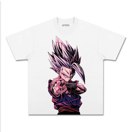 UNISEX ANIME INSPIRED VINTAGE TEE丨DRAGON BALL-[FRONT]