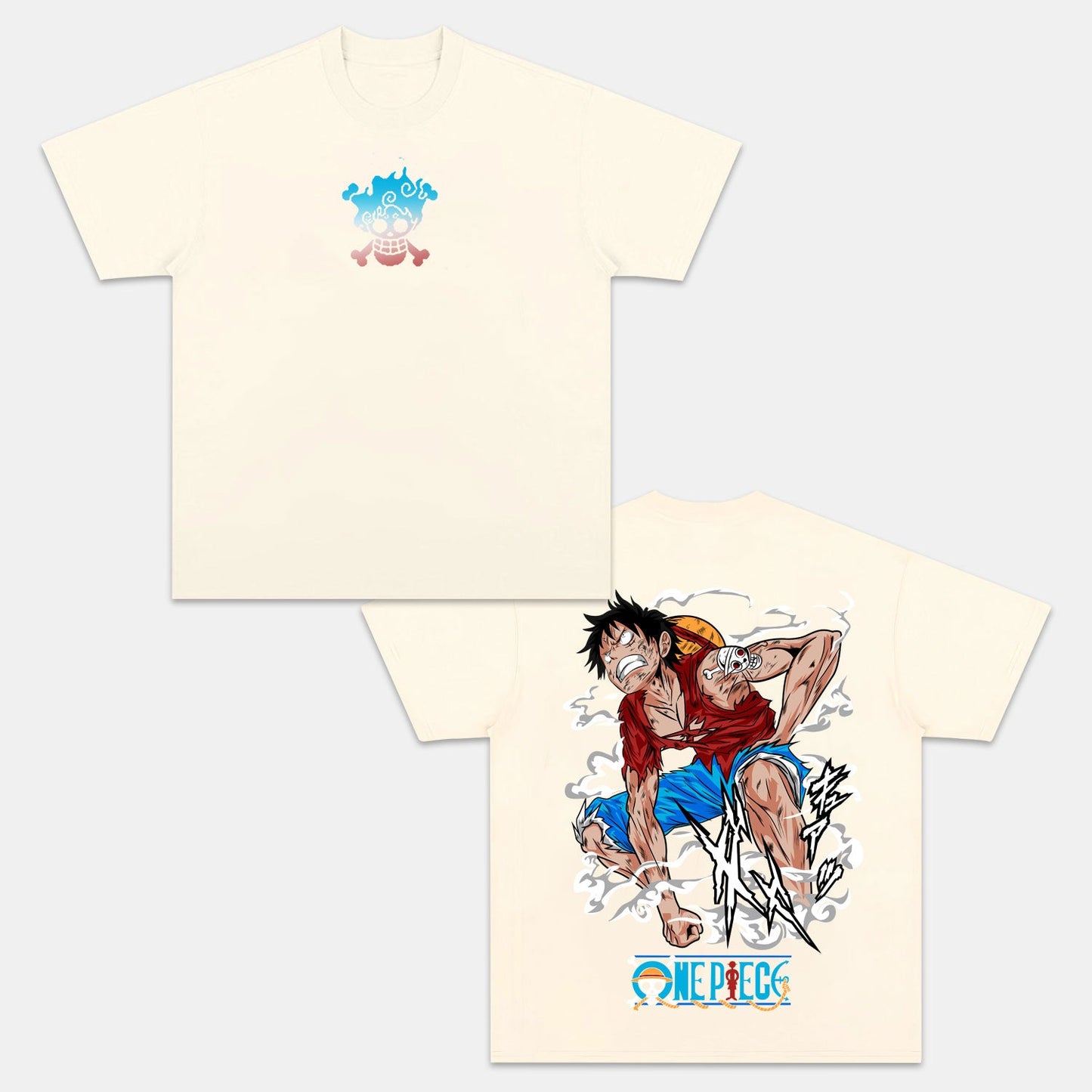 LUFFY ANIME INSPIRED VINTAGE TEE丨ONE PIECE-[DS]