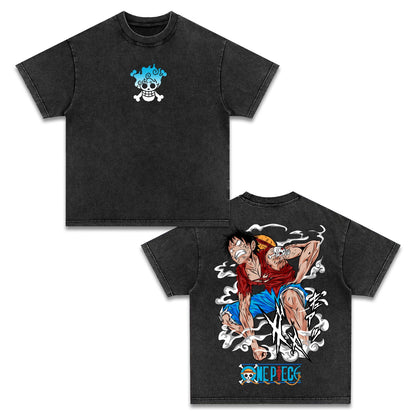 LUFFY ANIME INSPIRED VINTAGE TEE丨ONE PIECE-[DS]