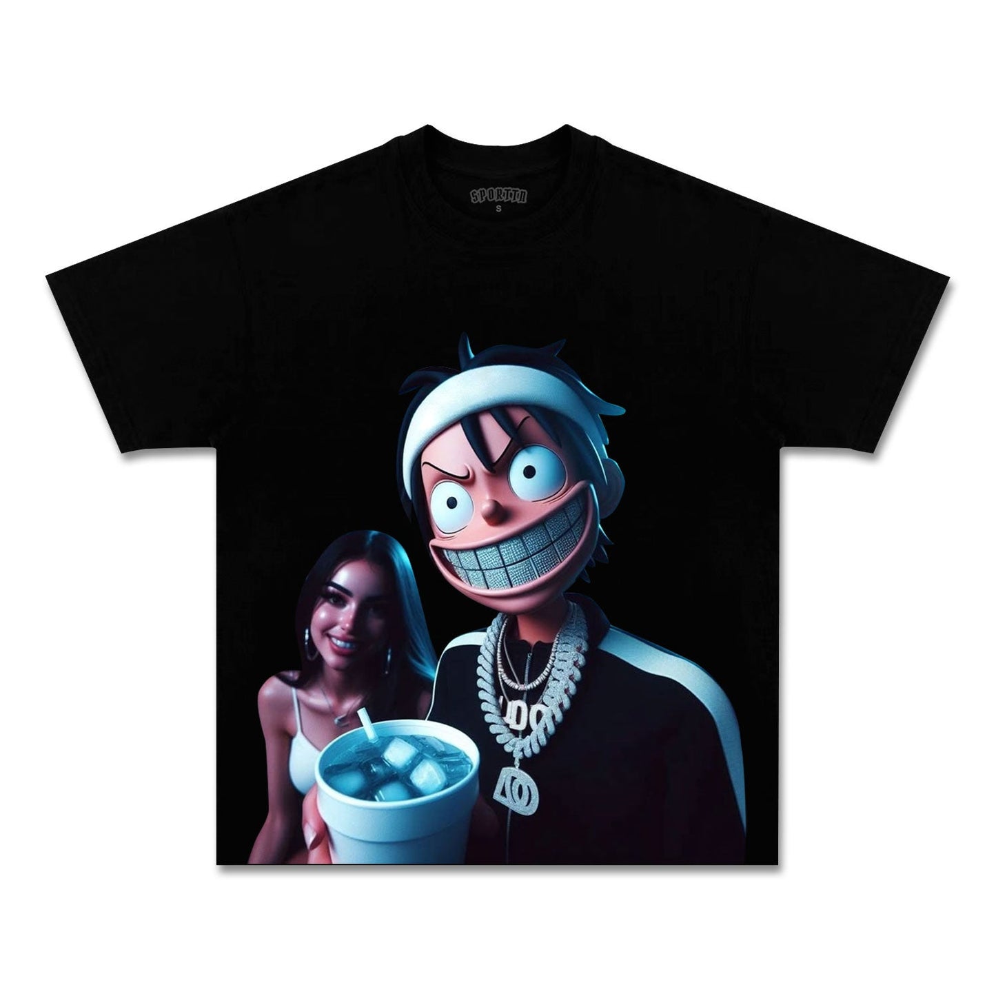 UNISEX ANIME INSPIRED VINTAGE TEE丨ONE PIECE-[FRONT]