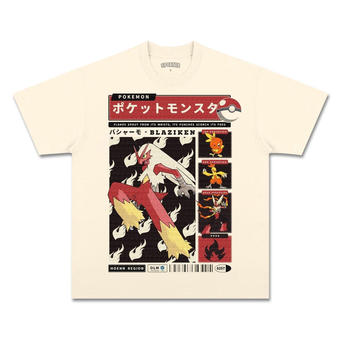 UNISEX ANIME INSPIRED VINTAGE TEE丨POKéMON-[FRONT]