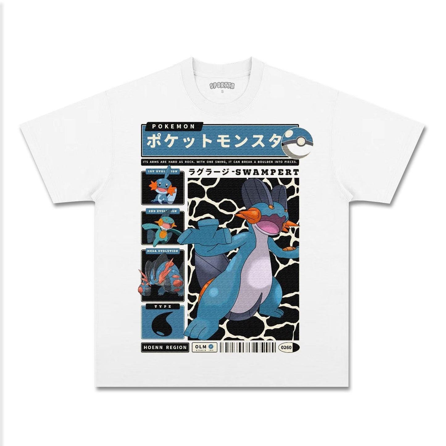UNISEX ANIME INSPIRED VINTAGE TEE丨POKéMON-[FRONT]