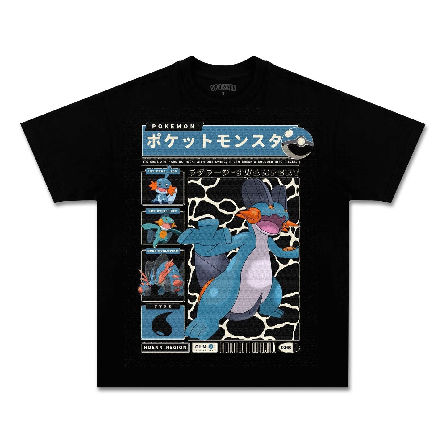 UNISEX ANIME INSPIRED VINTAGE TEE丨POKéMON-[FRONT]