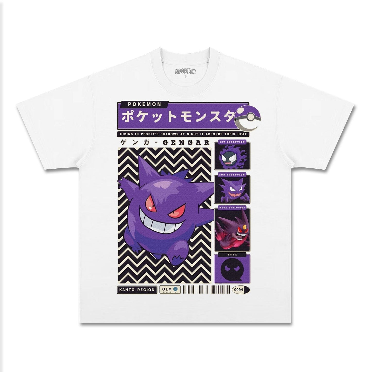 UNISEX ANIME INSPIRED VINTAGE TEE丨POKéMON-[FRONT]