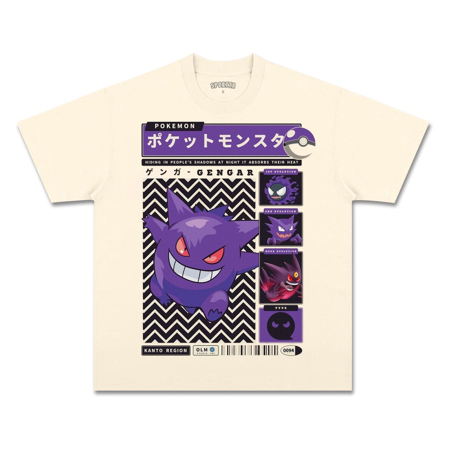 UNISEX ANIME INSPIRED VINTAGE TEE丨POKéMON-[FRONT]