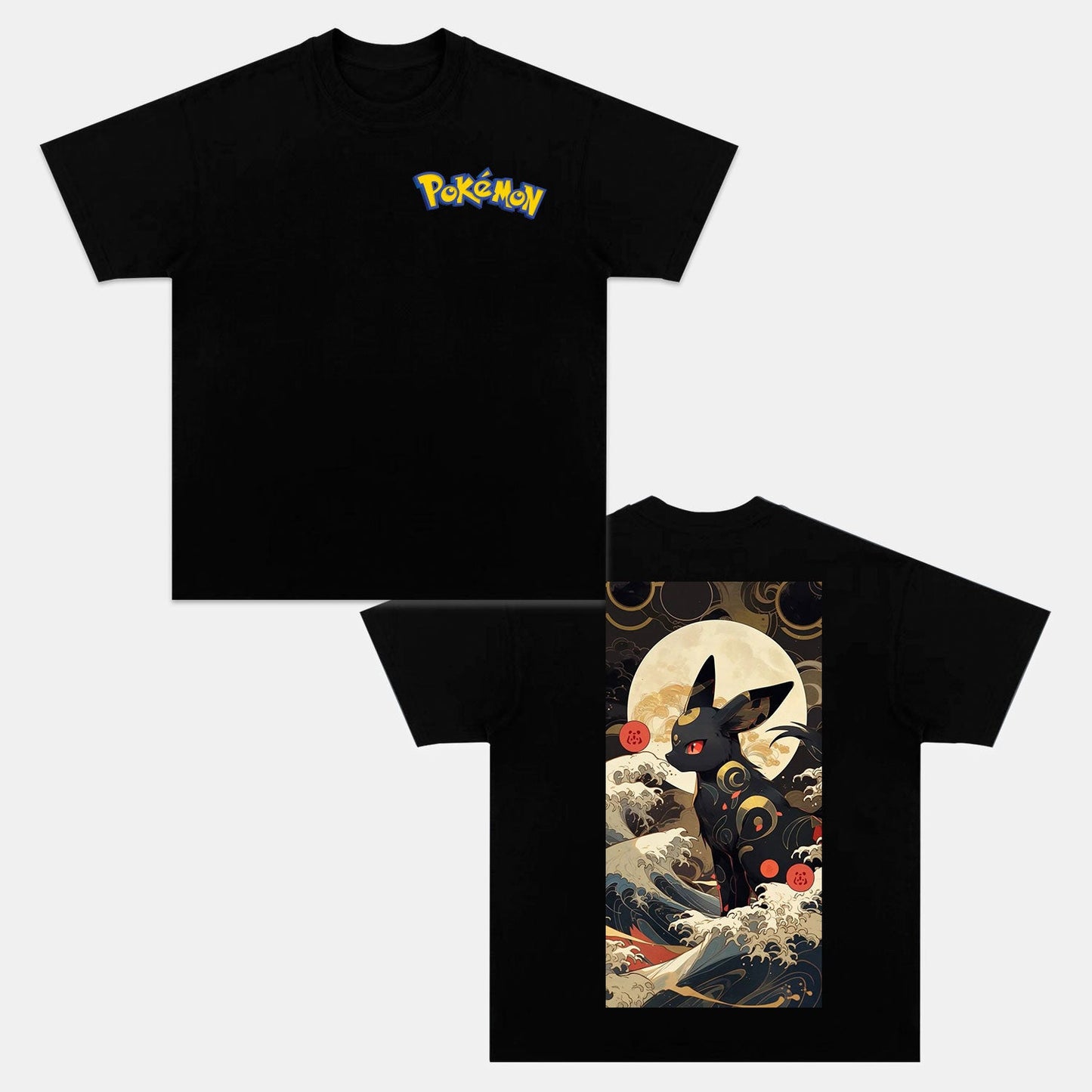 UMBREON UNISEX ANIME INSPIRED VINTAGE T-SHIRT丨POKÉMON-[DS]