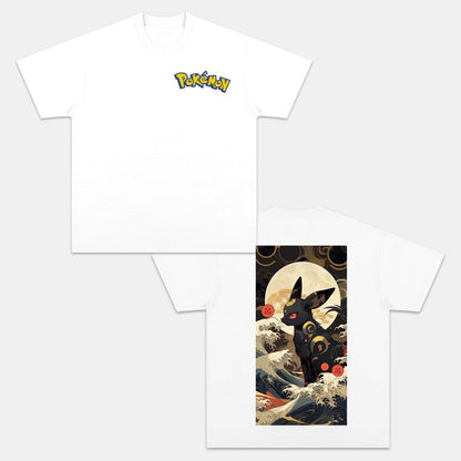 UMBREON UNISEX ANIME INSPIRED VINTAGE T-SHIRT丨POKÉMON-[DS]
