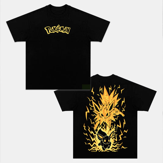 UNISEX ANIME INSPIRED VINTAGE OVERSIZED TEE丨POKÉMON-[DS]