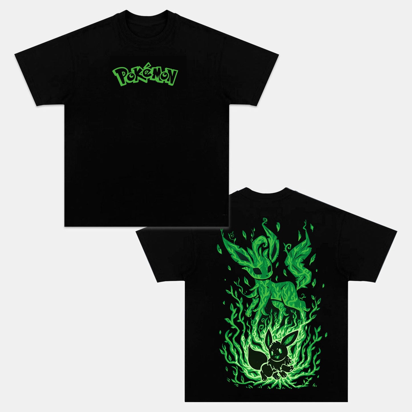 UNISEX ANIME INSPIRED VINTAGE OVERSIZED TEE丨POKÉMON-[DS]