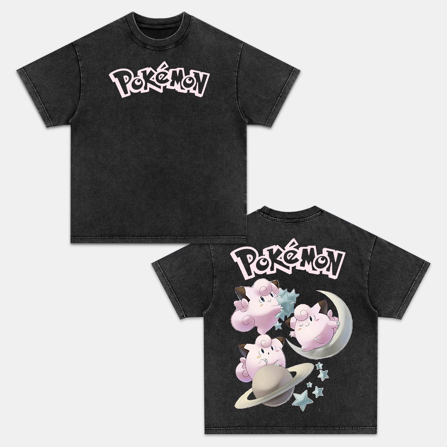 UNISEX POKÉMON ANIME INSPIRED VINTAGE T-SHIRT 7.9-[DS]