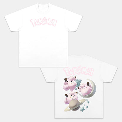 UNISEX POKÉMON ANIME INSPIRED VINTAGE T-SHIRT 7.9-[DS]