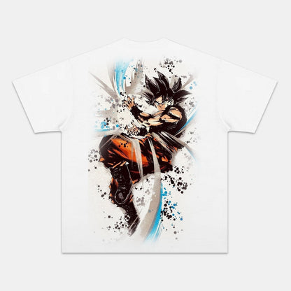 UNISEX ANIME INSPIRED VINTAGE TEE丨DRAGON BALL-[BACK]