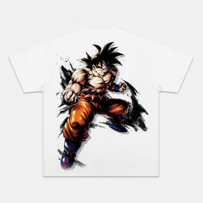 UNISEX ANIME INSPIRED VINTAGE TEE丨DRAGON BALL-[BACK]
