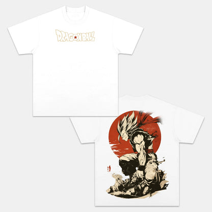 UNISEX ANIME INSPIRED VINTAGE TEE丨DRAGON BALL-[DS]