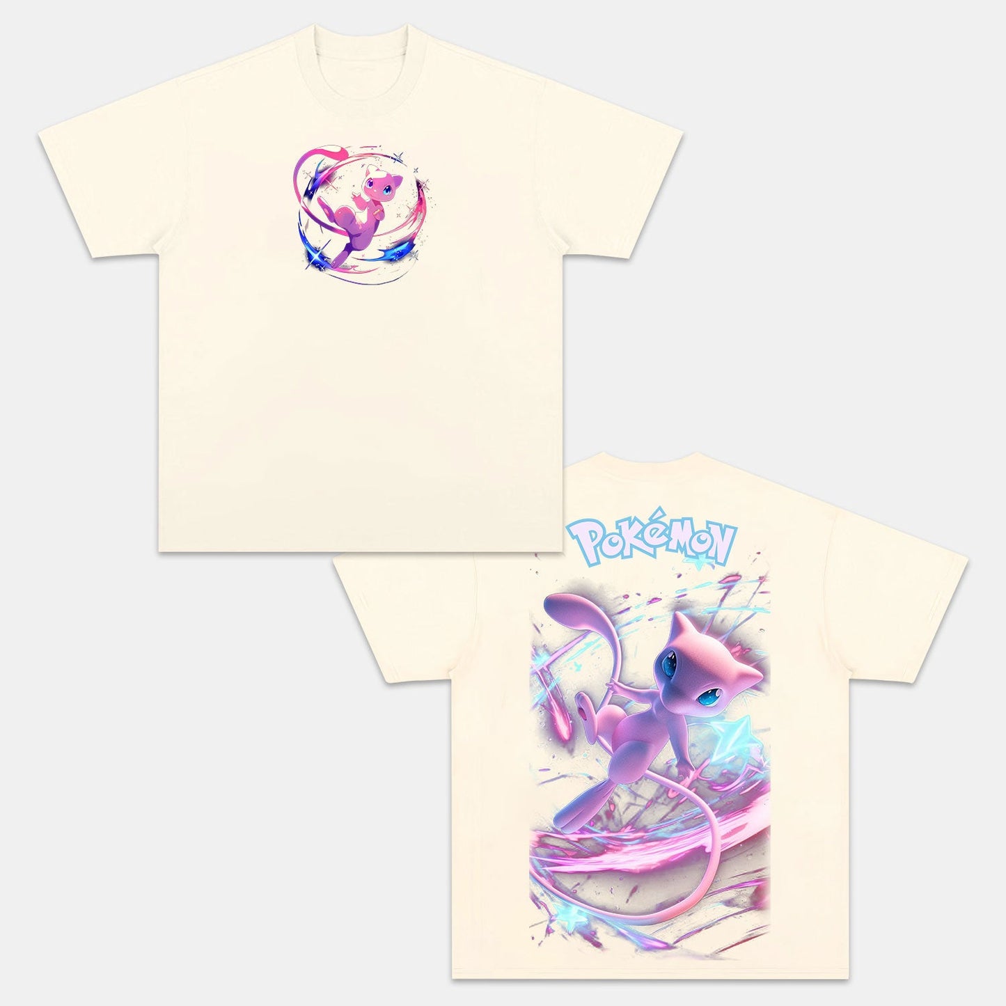 UNISEX POKÉMON ANIME INSPIRED VINTAGE T-SHIRT 7.8-[DS]