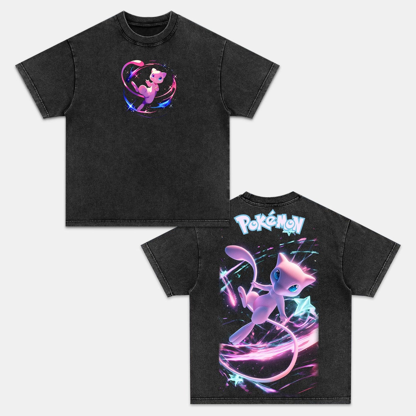 UNISEX POKÉMON ANIME INSPIRED VINTAGE T-SHIRT 7.8-[DS]
