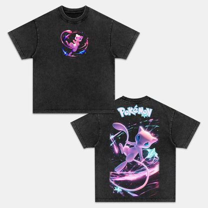 UNISEX POKÉMON ANIME INSPIRED VINTAGE T-SHIRT 7.8-[DS]