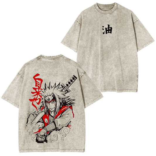 UNISEX ANIME VINTAGE OVERSIZED TEE -[DS]