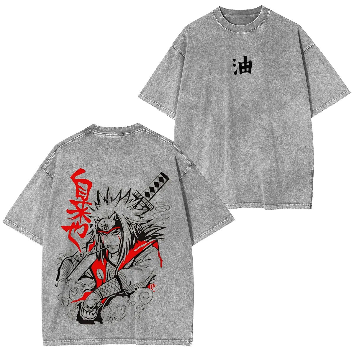 UNISEX ANIME VINTAGE OVERSIZED TEE -[DS]