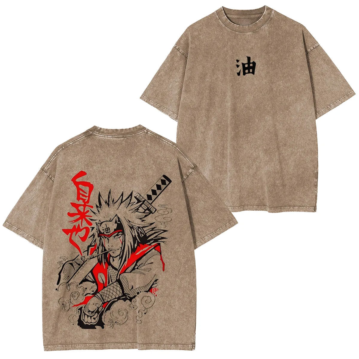 UNISEX ANIME VINTAGE OVERSIZED TEE -[DS]