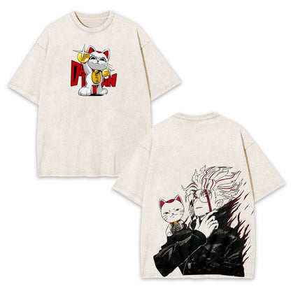 UNISEX ANIME OVERSIZED TEE丨DANDADAN-[DS]