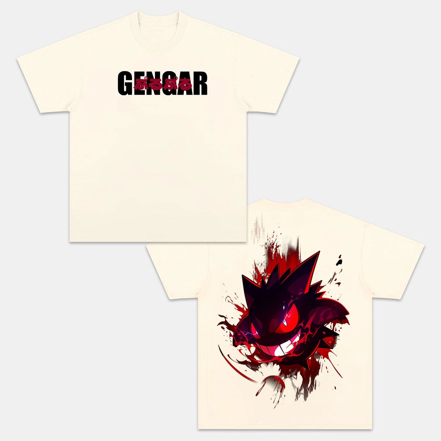 UNISEX POKÉMON ANIME INSPIRED VINTAGE TEE-[DS]