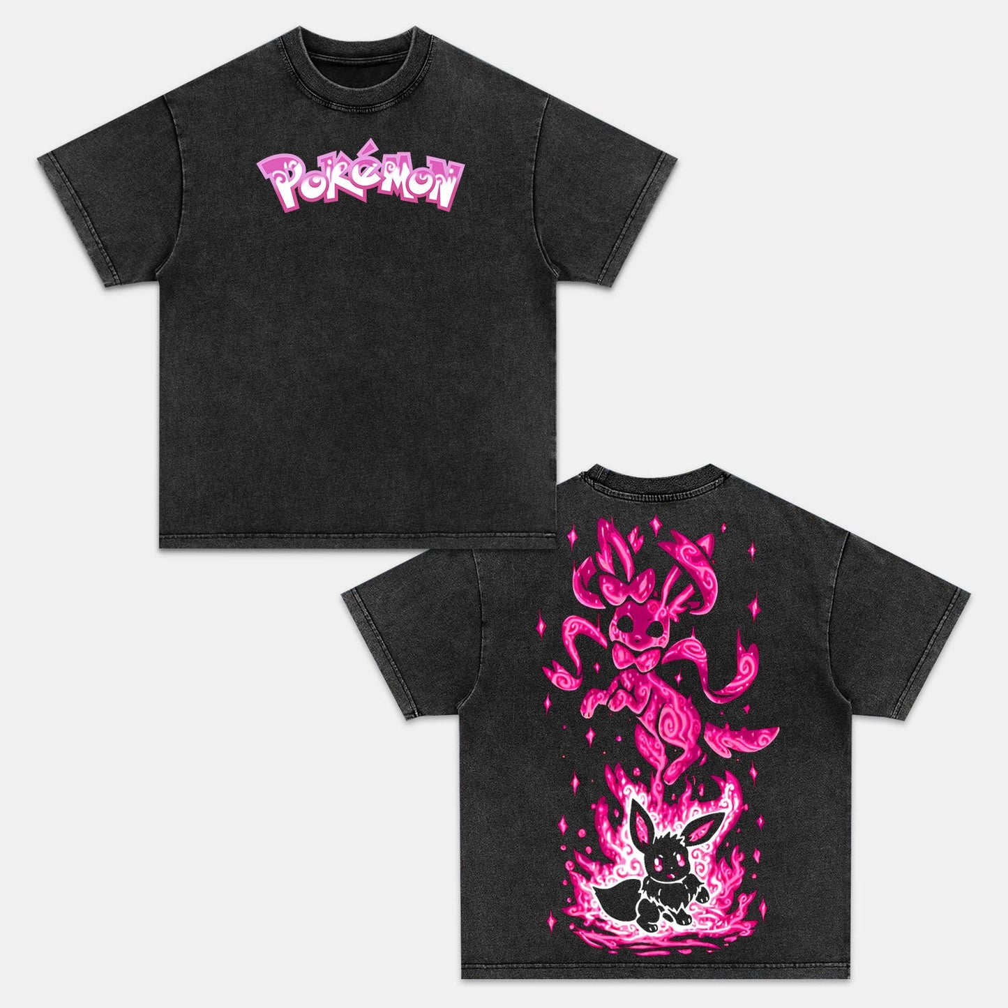 UNISEX POKÉMON ANIME INSPIRED VINTAGE TEE-[DS]