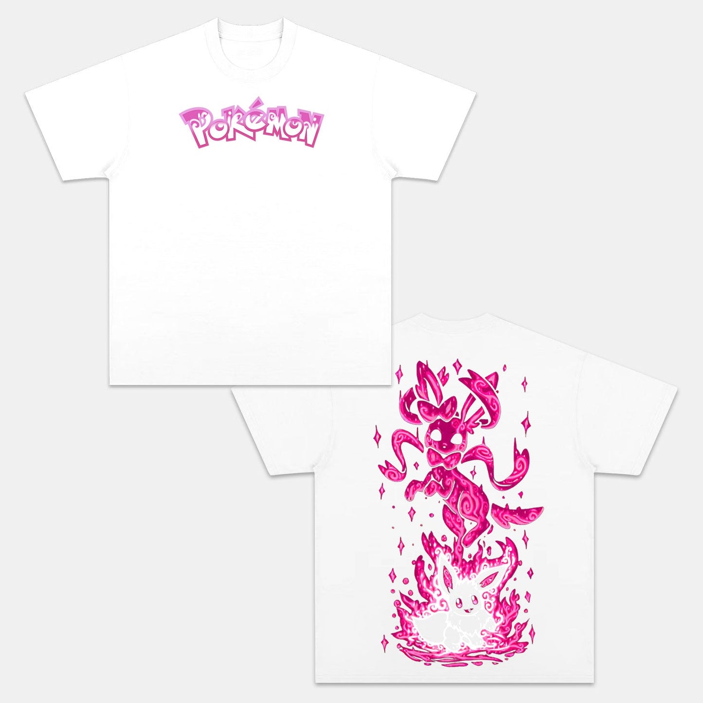 UNISEX POKÉMON ANIME INSPIRED VINTAGE TEE-[DS]