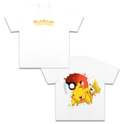 UNISEX POKÉMON ANIME INSPIRED VINTAGE TEE-[DS]
