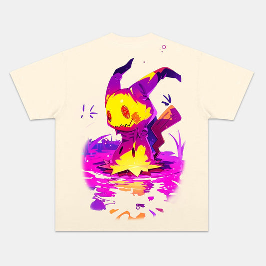 UNISEX POKÉMON ANIME INSPIRED VINTAGE T-SHIRT 7.8-[BACK]