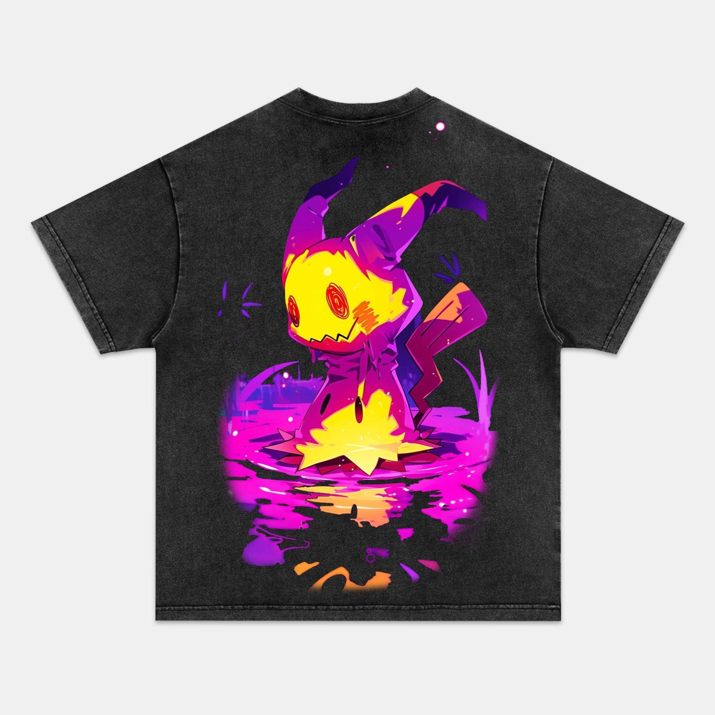UNISEX POKÉMON ANIME INSPIRED VINTAGE T-SHIRT 7.8-[BACK]