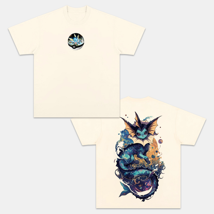 UNISEX POKÉMON ANIME INSPIRED VINTAGE T-SHIRT 7.8-[DS]