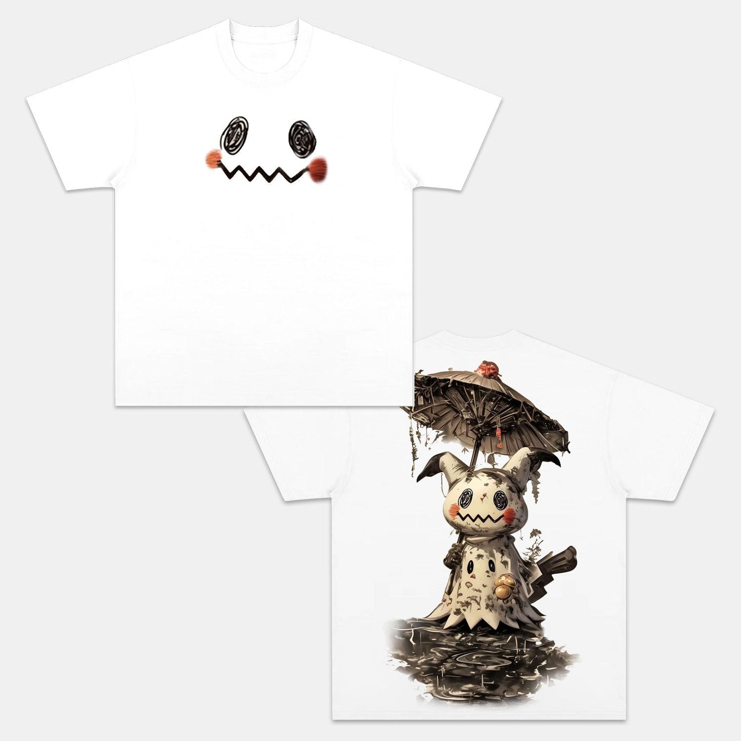 UNISEX POKÉMON ANIME INSPIRED VINTAGE T-SHIRT 7.8-[DS]
