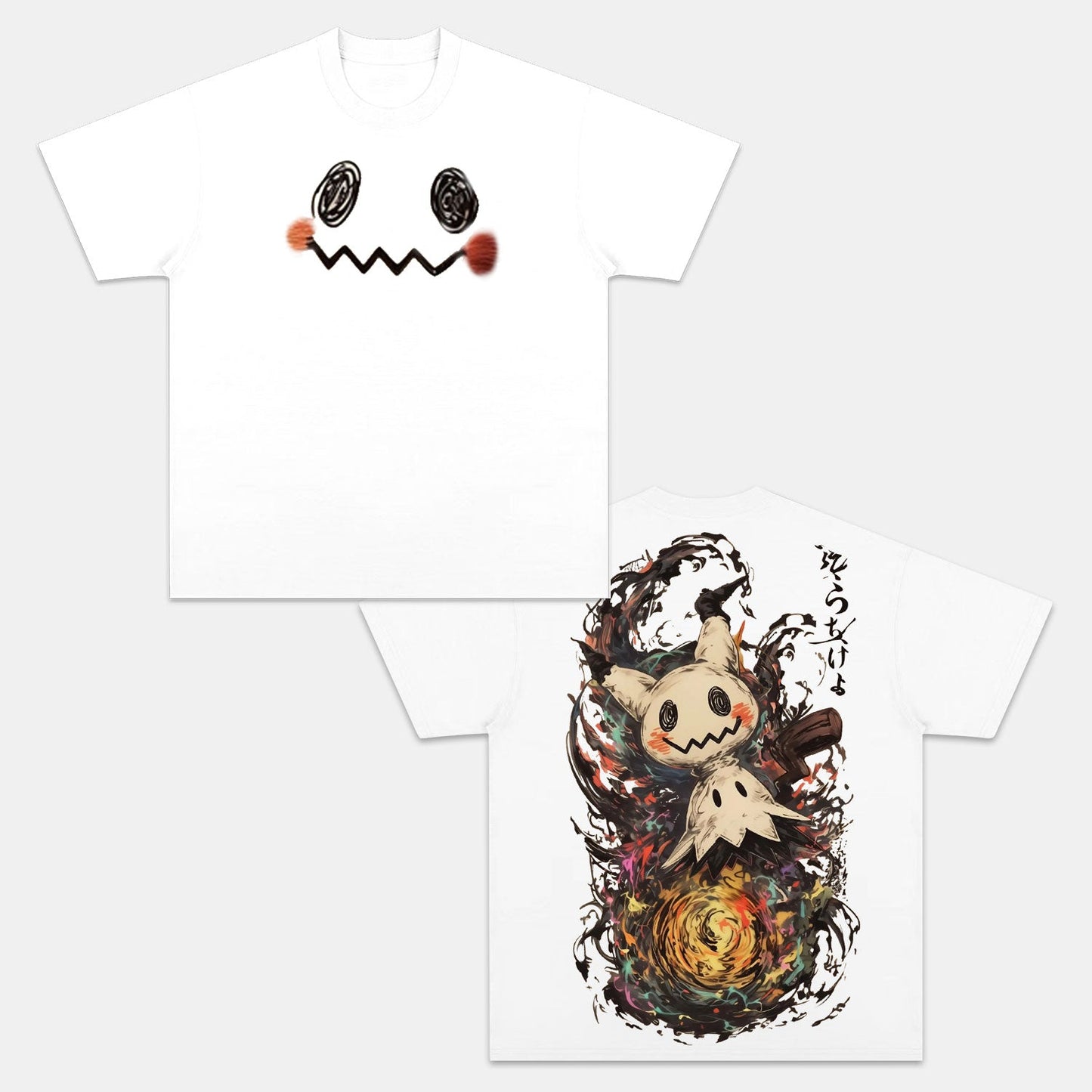 UNISEX POKÉMON ANIME INSPIRED VINTAGE T-SHIRT 7.8-[DS]