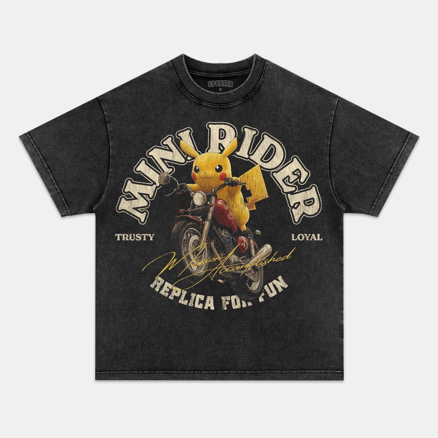 UNISEX POKÉMON ANIME INSPIRED VINTAGE T-SHIRT 7.8-[FRONT]