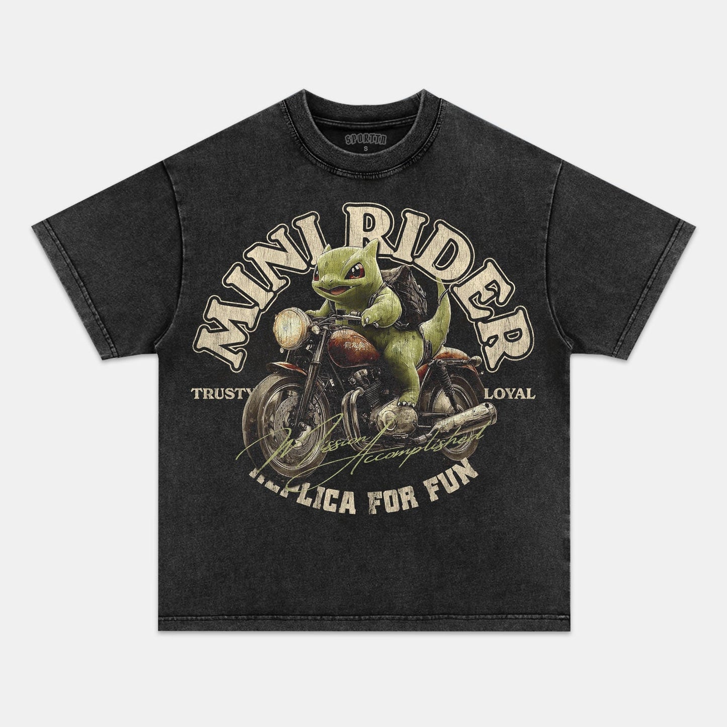 UNISEX POKÉMON ANIME INSPIRED VINTAGE T-SHIRT 7.8-[FRONT]