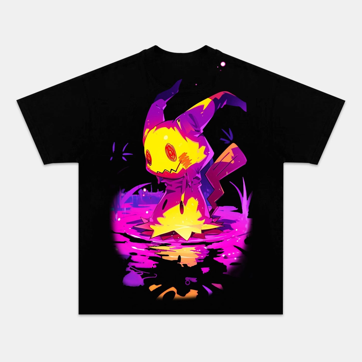 UNISEX POKÉMON ANIME INSPIRED VINTAGE T-SHIRT 7.8-[BACK]