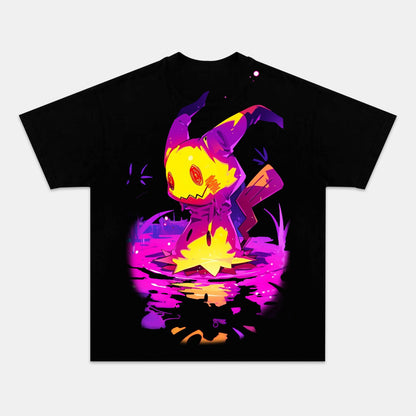 UNISEX POKÉMON ANIME INSPIRED VINTAGE T-SHIRT 7.8-[BACK]