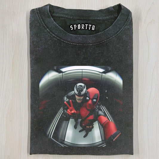 VENOM AND DEADPOOL TEE